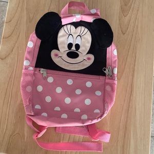 Disney Parks Authentic Original Minnie Mouse Small Backpack